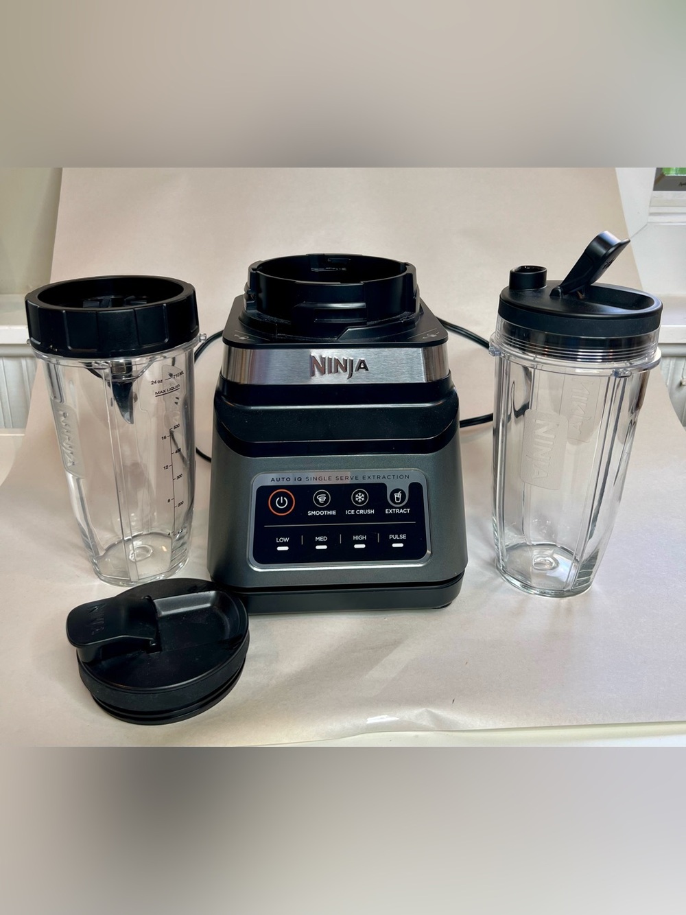 Ninja Blender Malaxeur BN Series 30-SET Professional 24 oz cups Smoothie Crush
